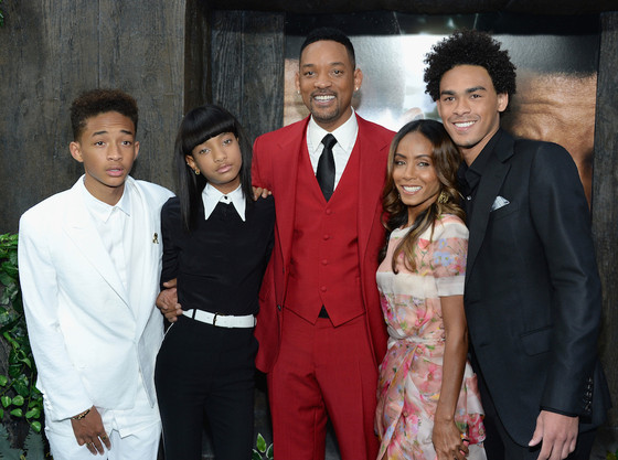 Jaden Smith, Willow Smith, Will Smith, Jada Pinkett Smith, Trey Smith Jaden Smith, Willow Smith, Will Smith, Jada Pinkett Smith, Trey Smith